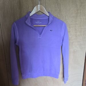 Vineyard Vines Purple Zip Up Sz Large